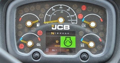 does the jcb skid steer have hazard lights|jcb loader fuel level.